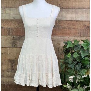 Size Medium Creme Color Forever 21 Dress
